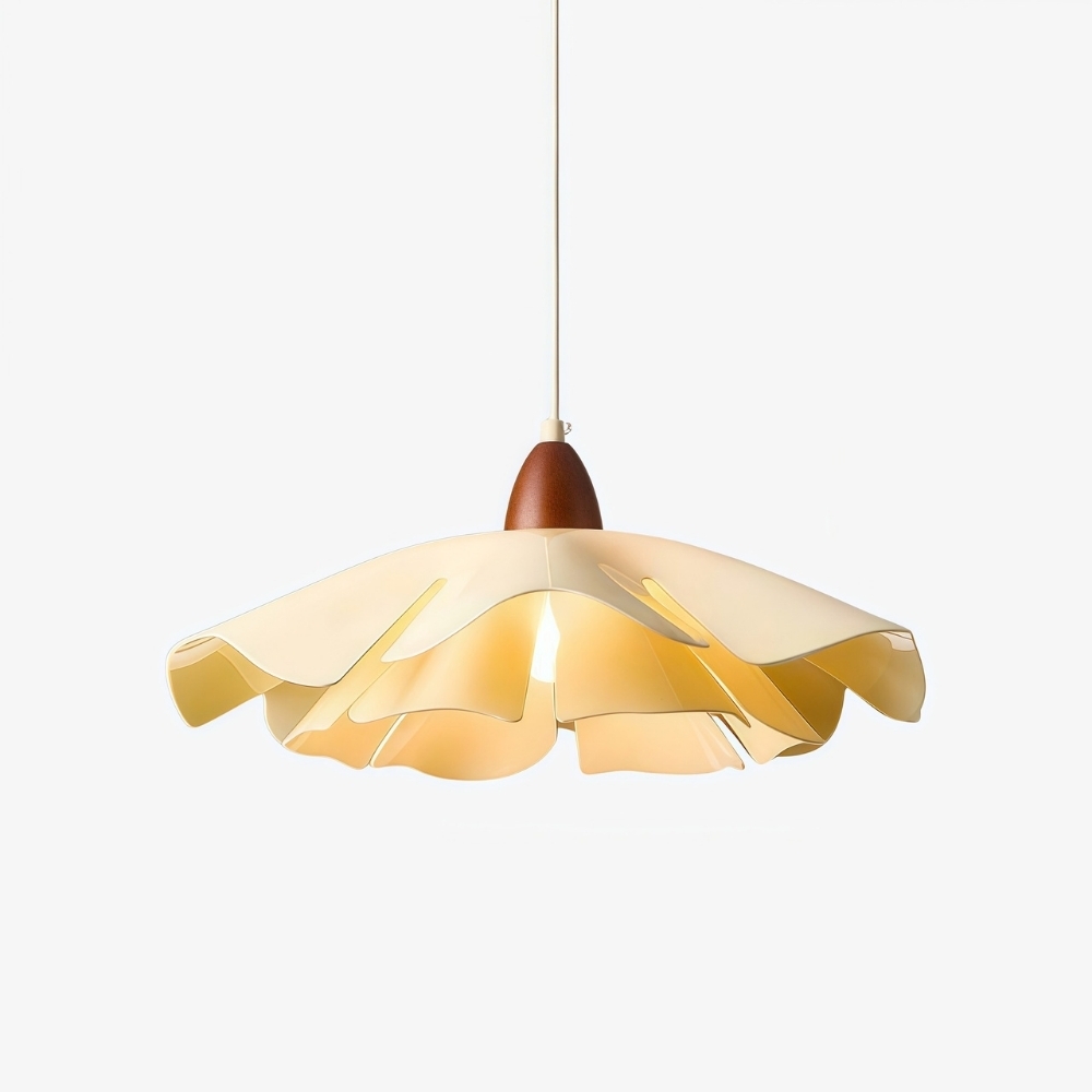 Floral Pendant Light - Modern Acrylic and Iron for Bedroom S402