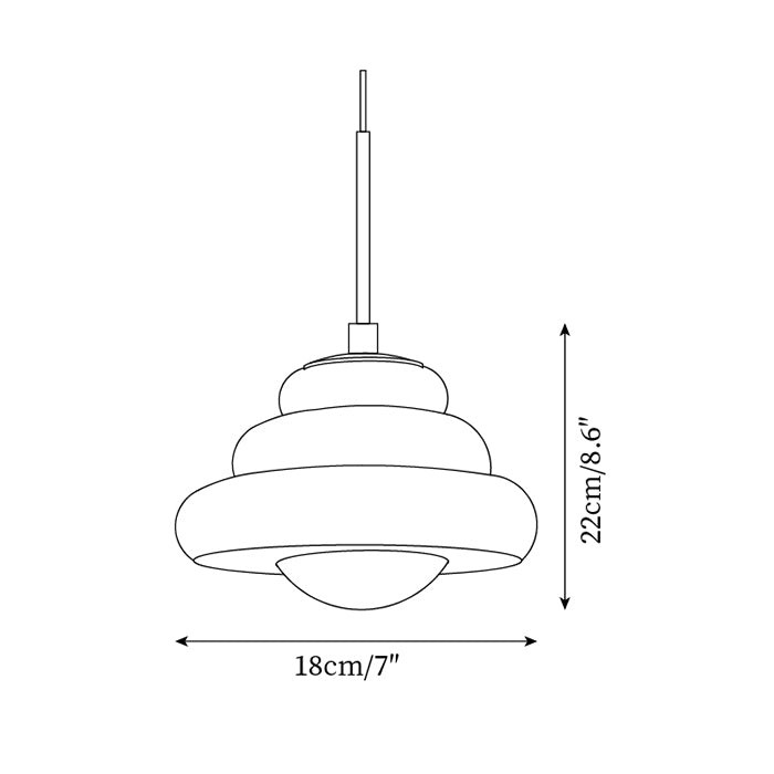 Cream Cloud Pendant Lamp P011