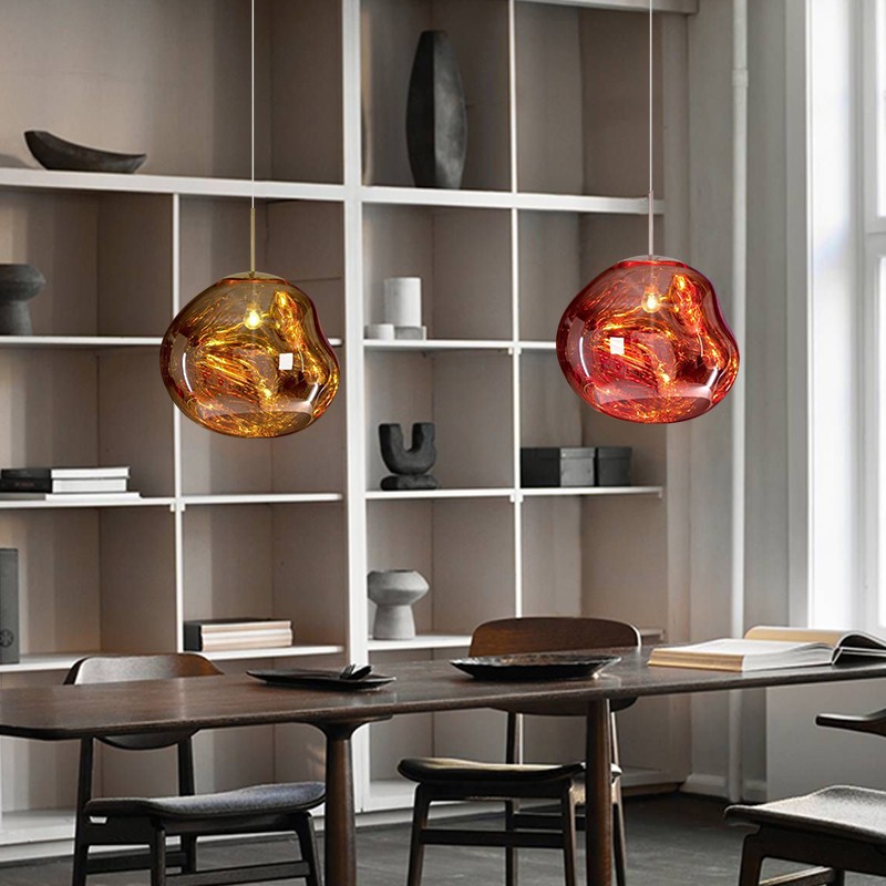 Dynamic Surface Pendant Light For Living Room S208