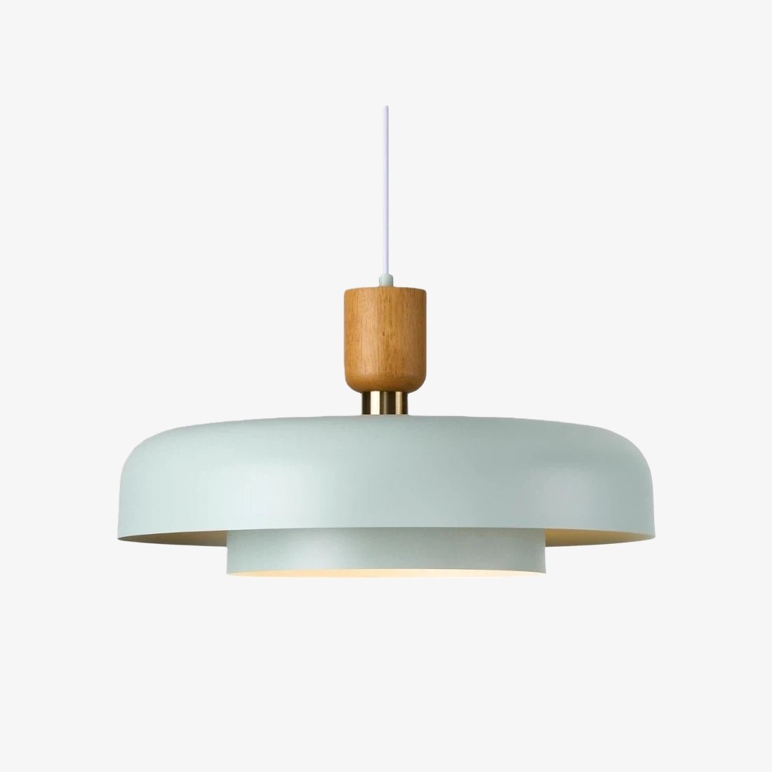 Orbulis Natural Wood Grain Pendant Light – Modern Minimalist Circular Light T594