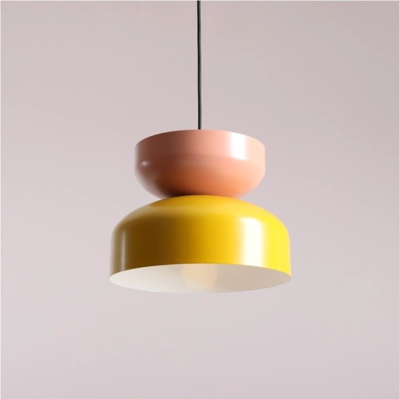 Contemporary Pendant Light with Layered Shade Design S231