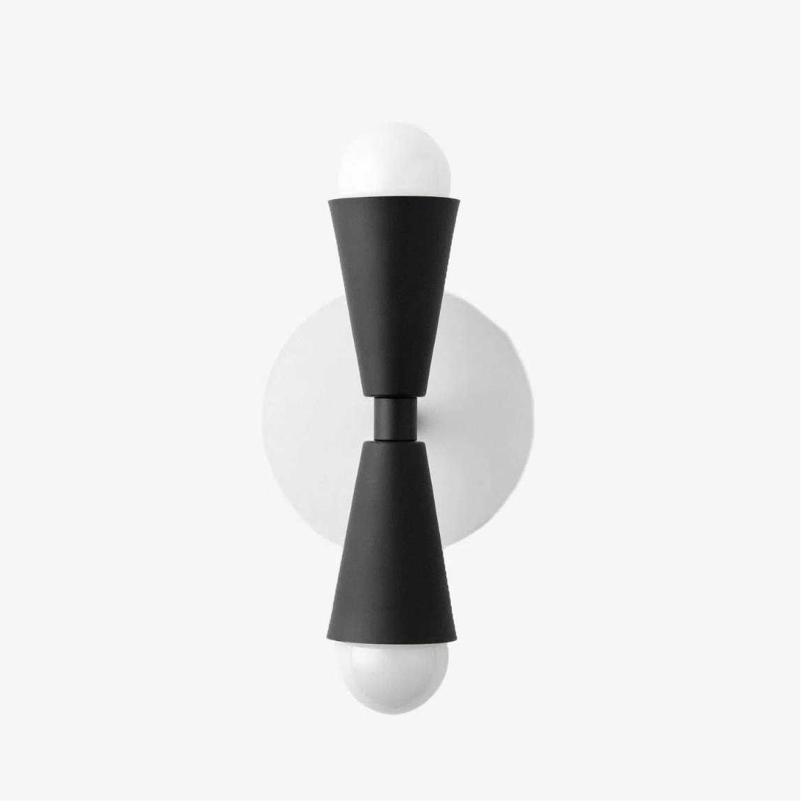 Pyralis  Cone Shade  Double Wall Light - Contemporary Living Room Glow T334