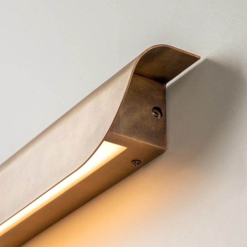 Hidra Modern Metal Wall Sconce - Minimalist Down-Light Sconce for Modern Homes T737
