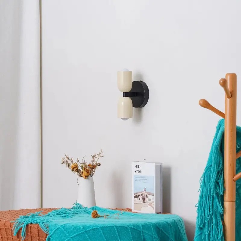 Double Head Up Down Wall Sconce - Modern Metal Ambient Light S94