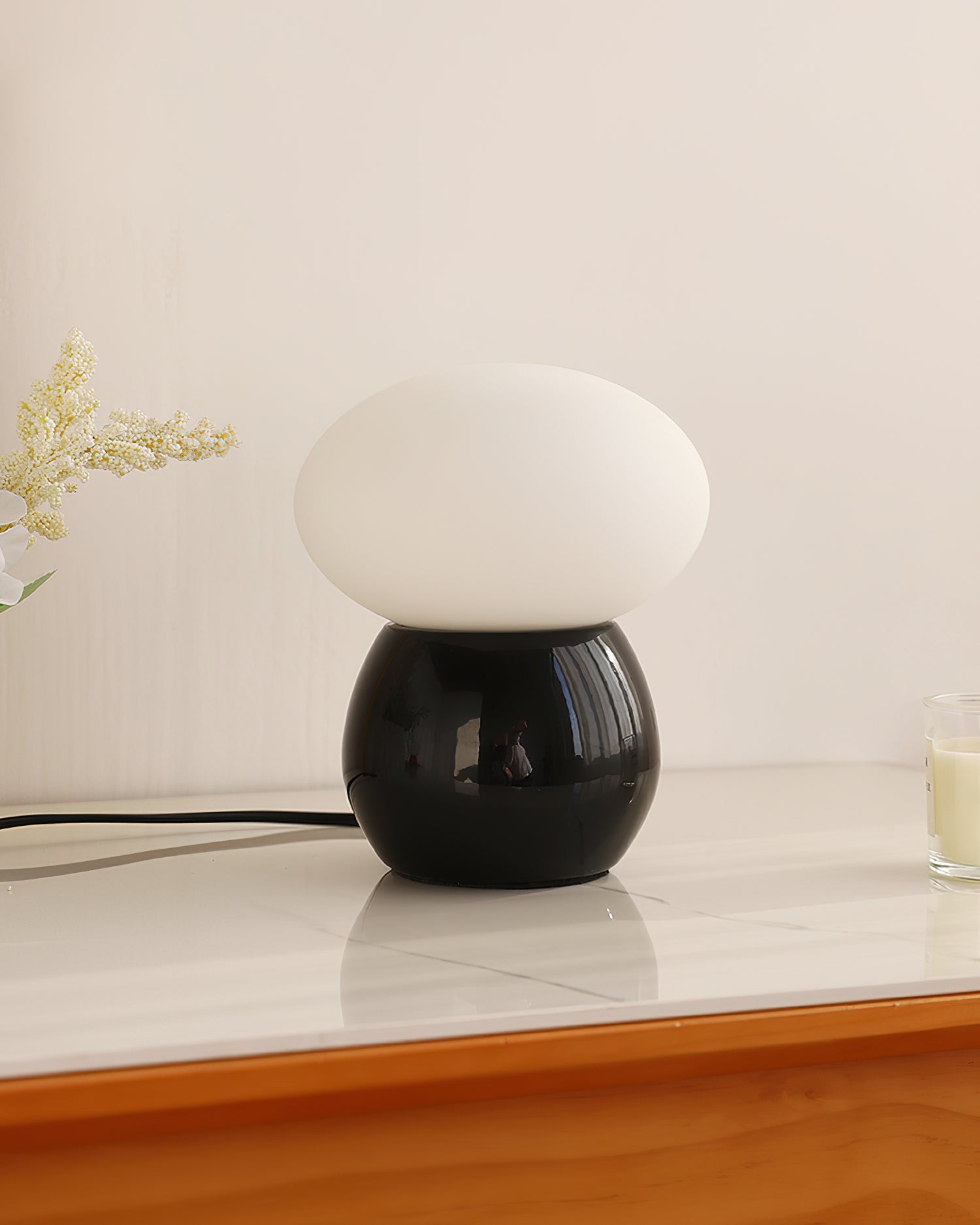 Modern Cream Style Mushroom Table Lamp M224