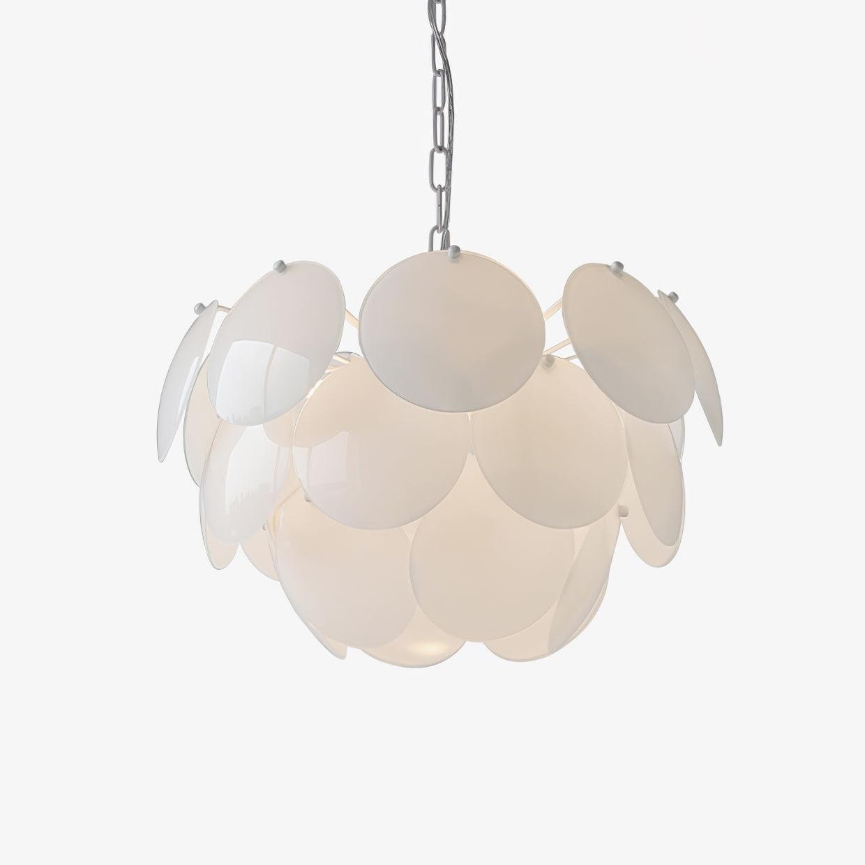 Luxury Fashion Luminous Petal Glass Chandelier M538