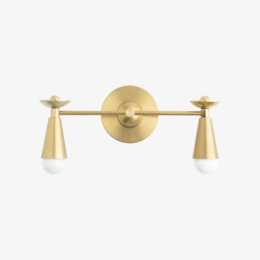 Pyralis Cone Modern Art Deco Lighting - Vintage Style Vanity Sconce Light T302