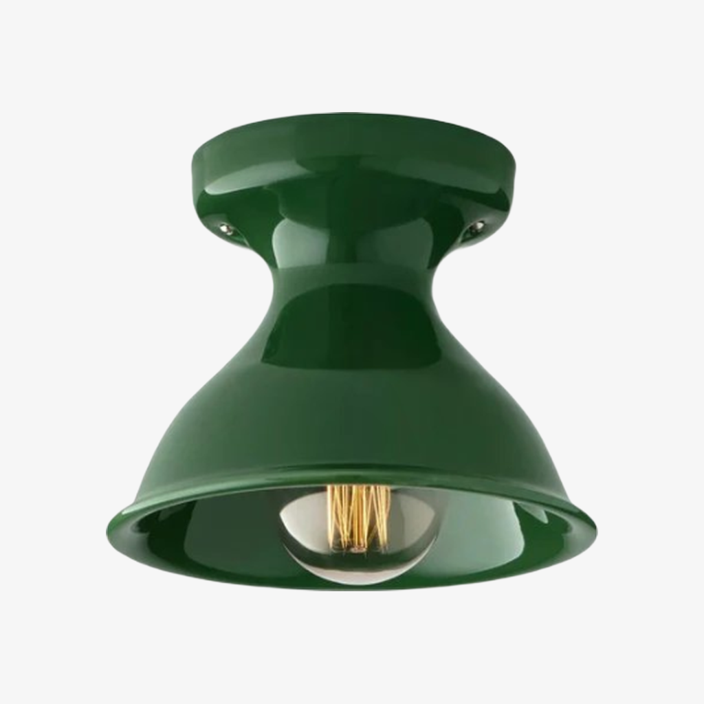 Dravin Colorful Ceramic Ceiling Light - Modern Flush Mount for Living Room T1194