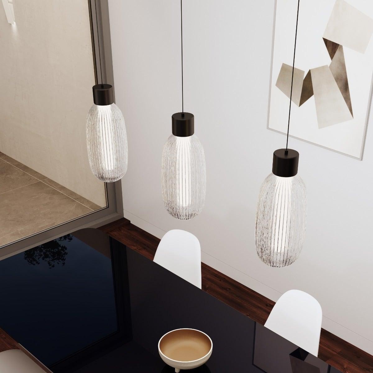 Nordic Striped Lantern Pendant Lamp M453