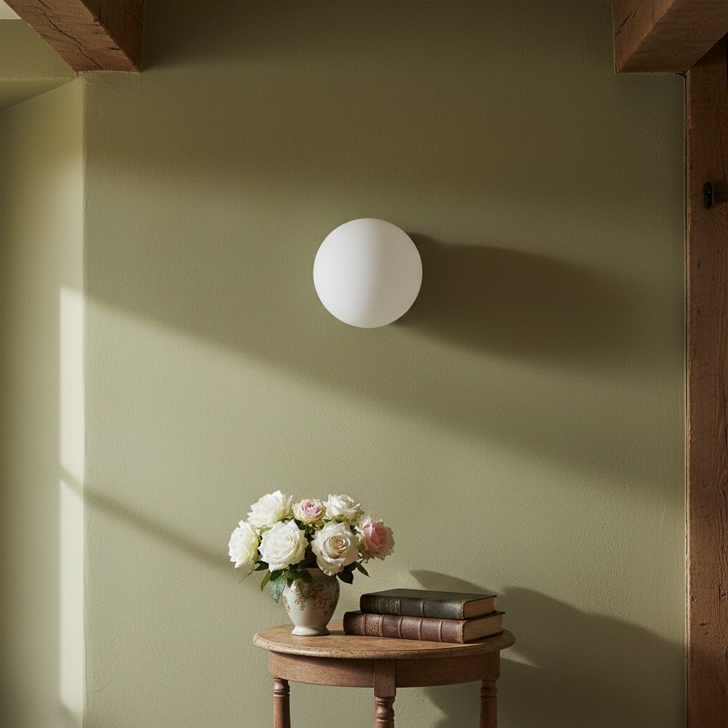 Glorica Glass Globe Wall Sconce - Multi-Color Modern Minimalist Light T359