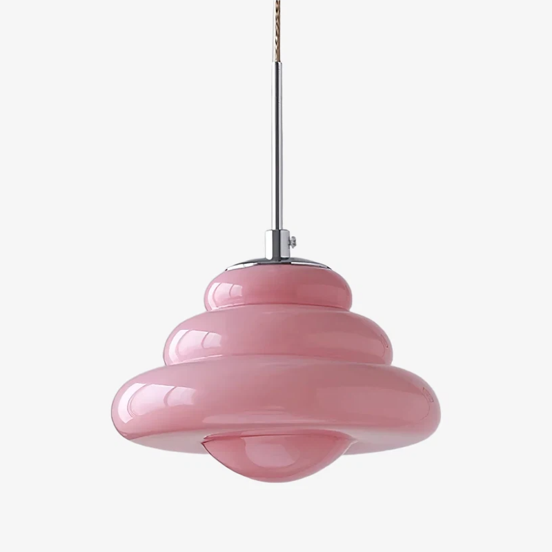 Bomiello Layered Glass Pendant - Modern Minimal Light for Living Room T586