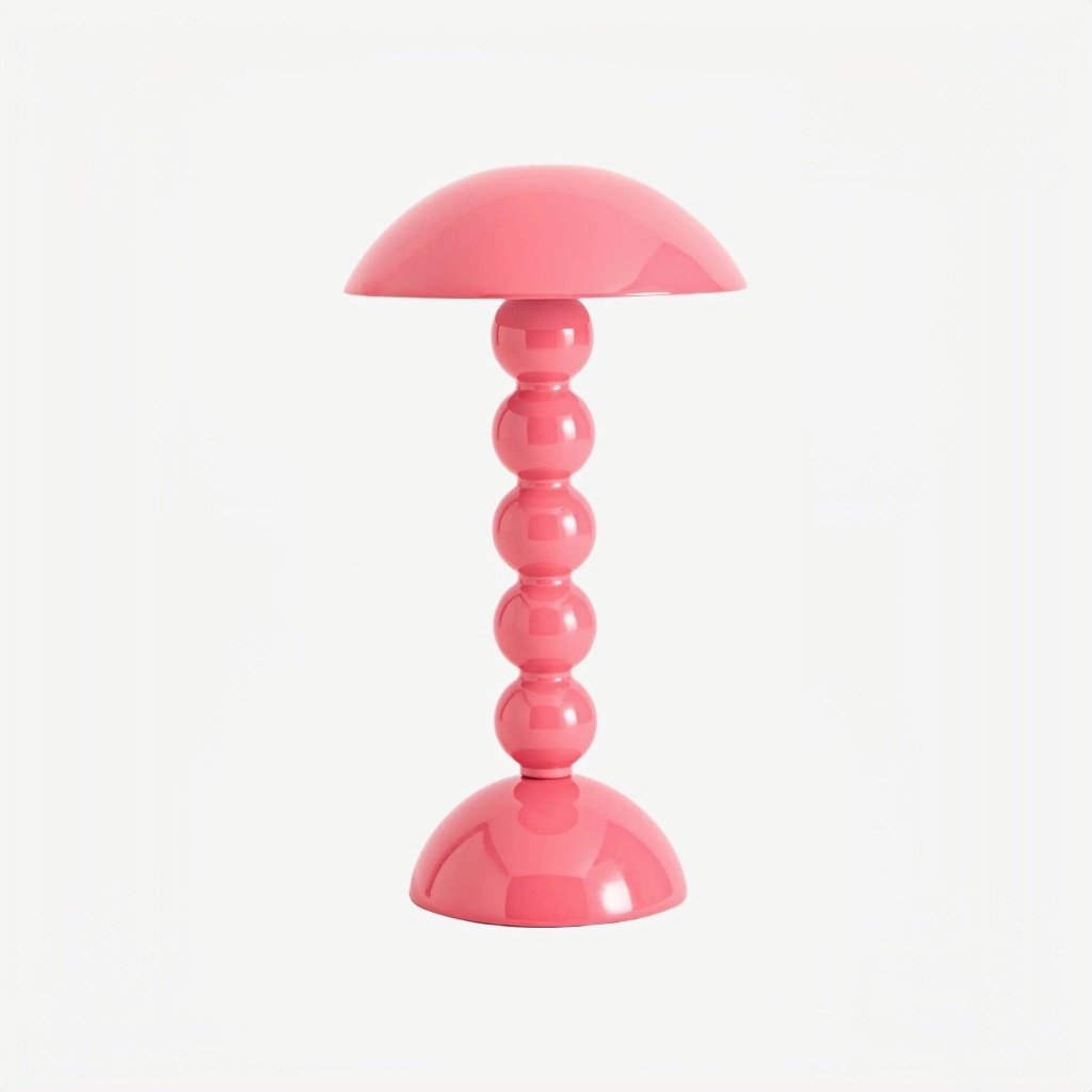 Modo LED Table Lamp - Orb-Stacked Base Mushroom Shade Perfect for Living Room or Bedroom T722