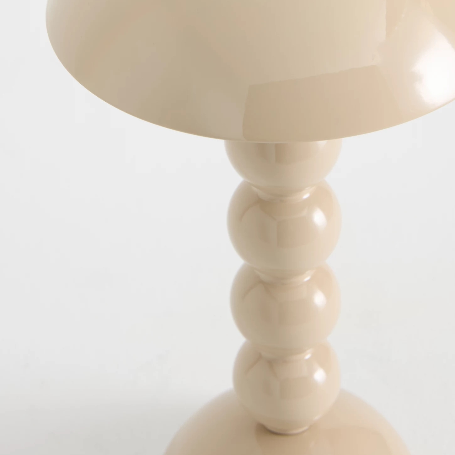 Modo LED Table Lamp - Orb-Stacked Base Mushroom Shade Perfect for Living Room or Bedroom T722