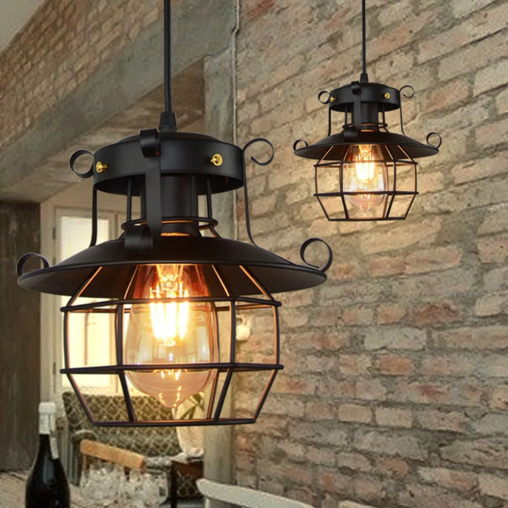 Brilliant Industrial Ceiling Light T2041