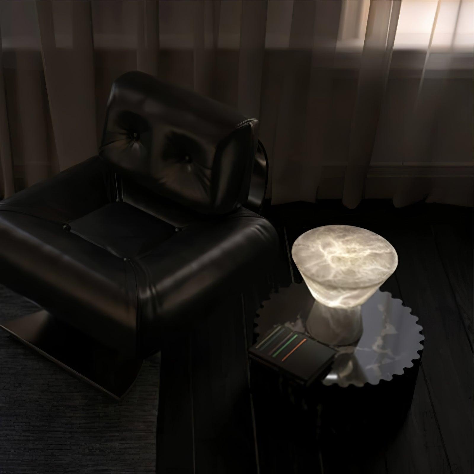 Beta Marble Alabaster Table Lamp T1610
