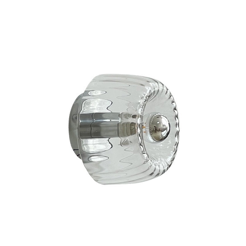 Clara Rays Contemporary Brass Glass Ceiling Light T2175