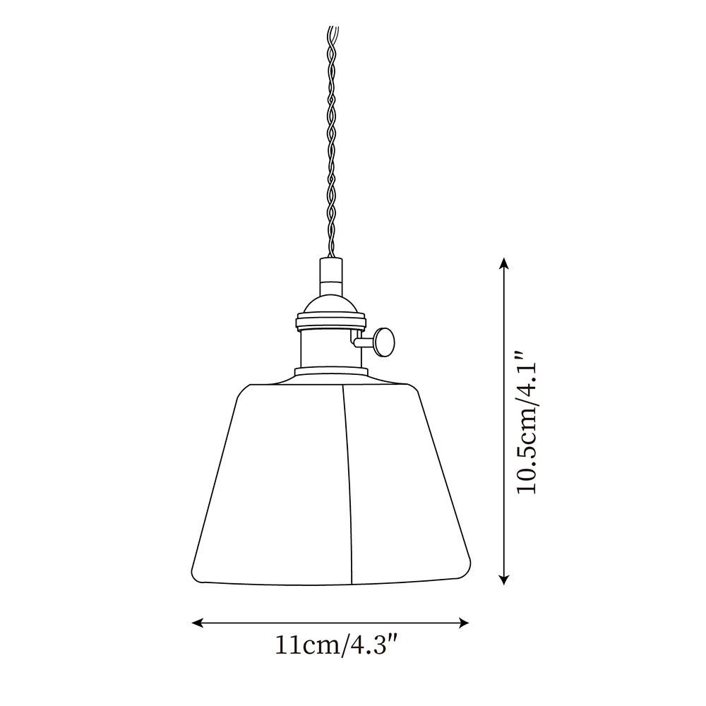 Retro Glass Pendant Lamp M110