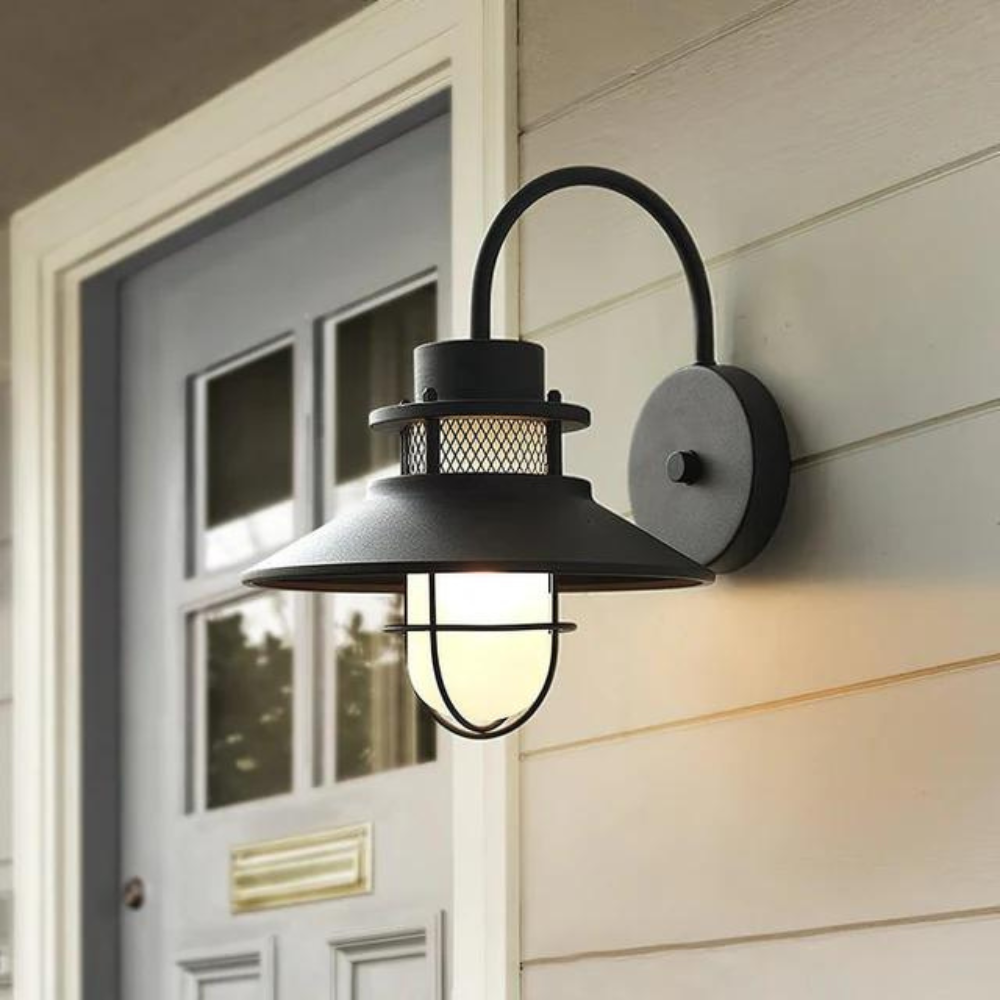 Luminous Outdoor Torch Metal Outdoor Wall Lamp T2031