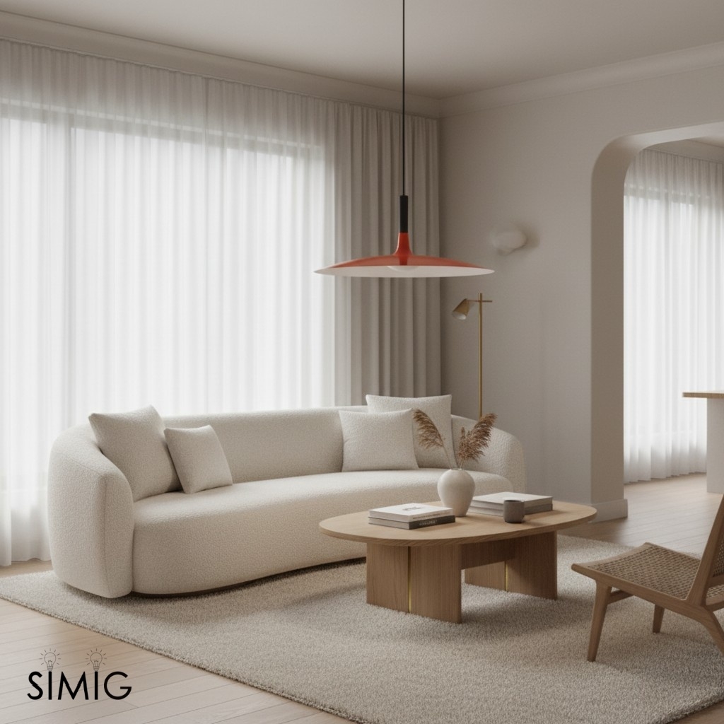 Alphomo Large Pendant Light - Scandinavian Design for Living Room