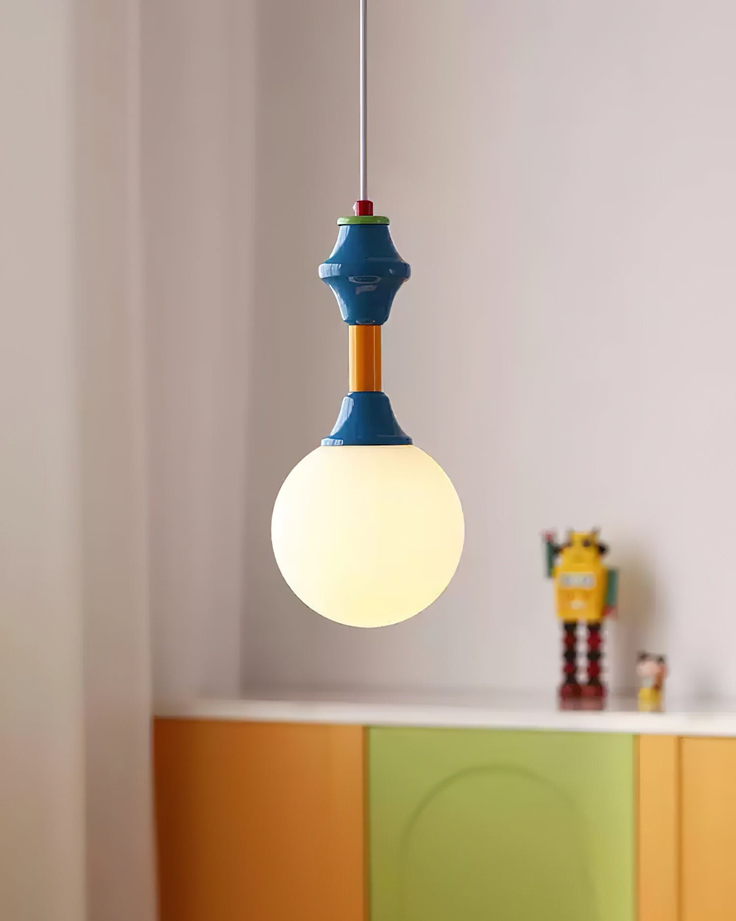 French Blue And White Atmosphere Pendant lamp M93