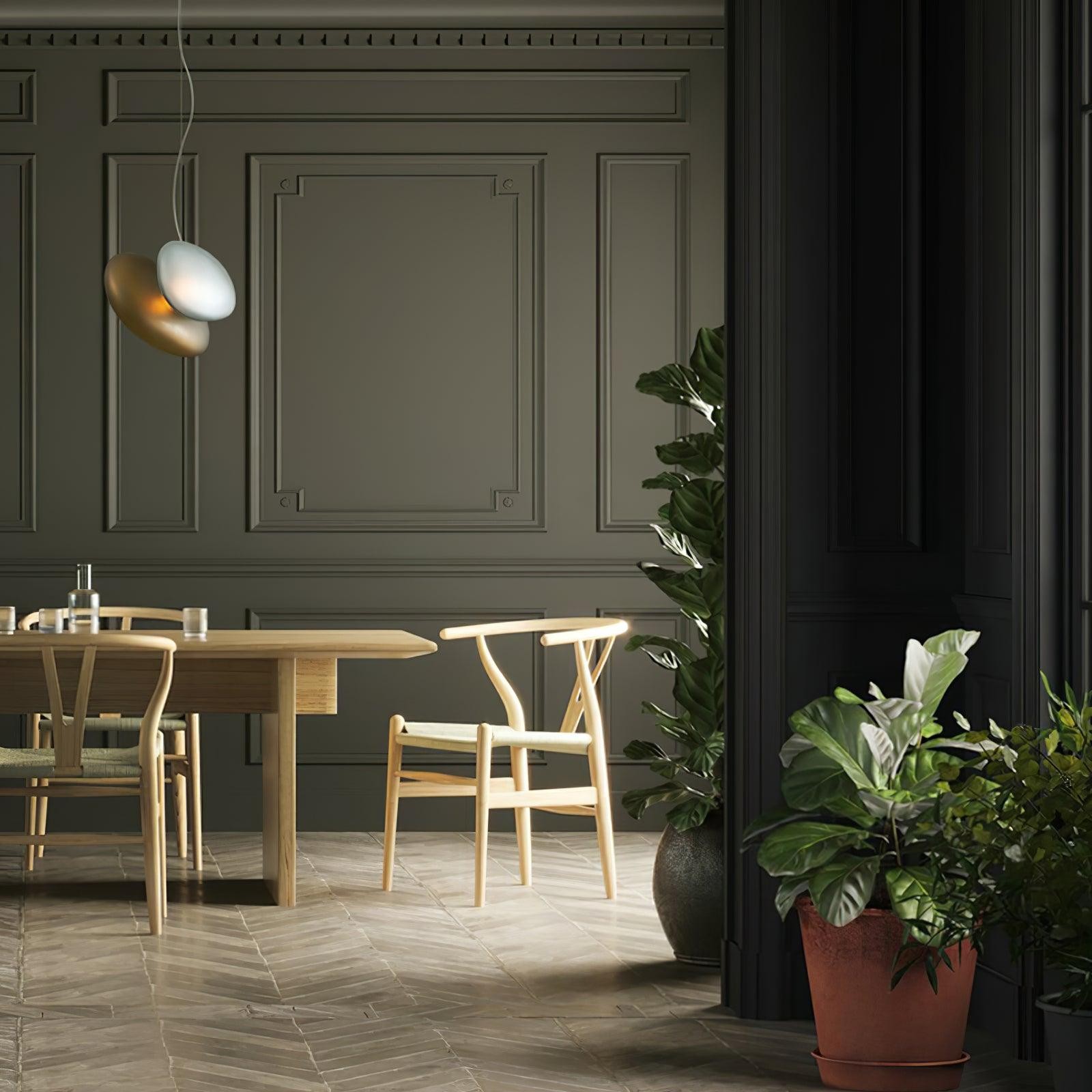 Translucent Frosted Glass Pendant Light M217