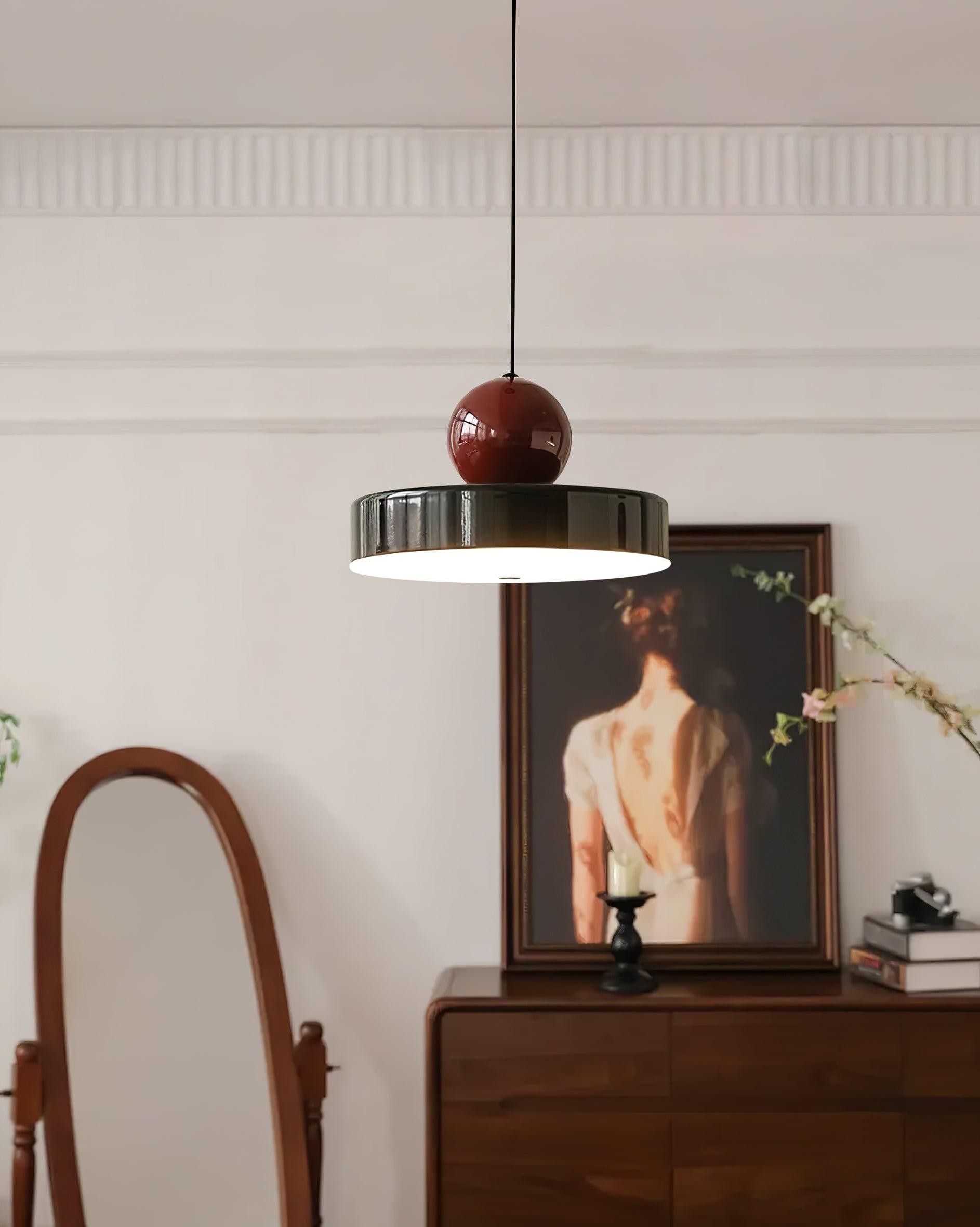 Modern Minimalist Round Led Pendant Light For Kitchen Island M123