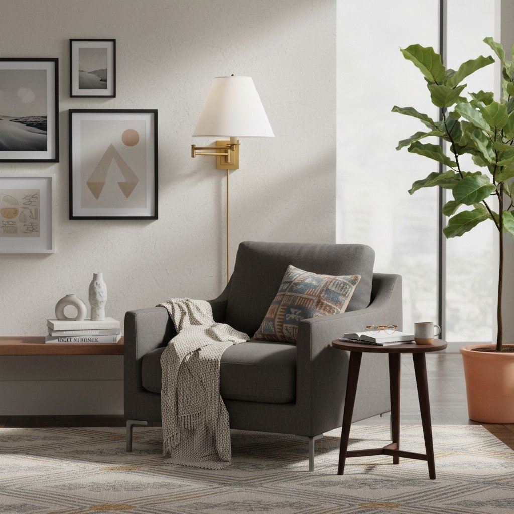 Arcuma Rotating Wall Lamp – Stylish Lighting for Reading Nooks T506