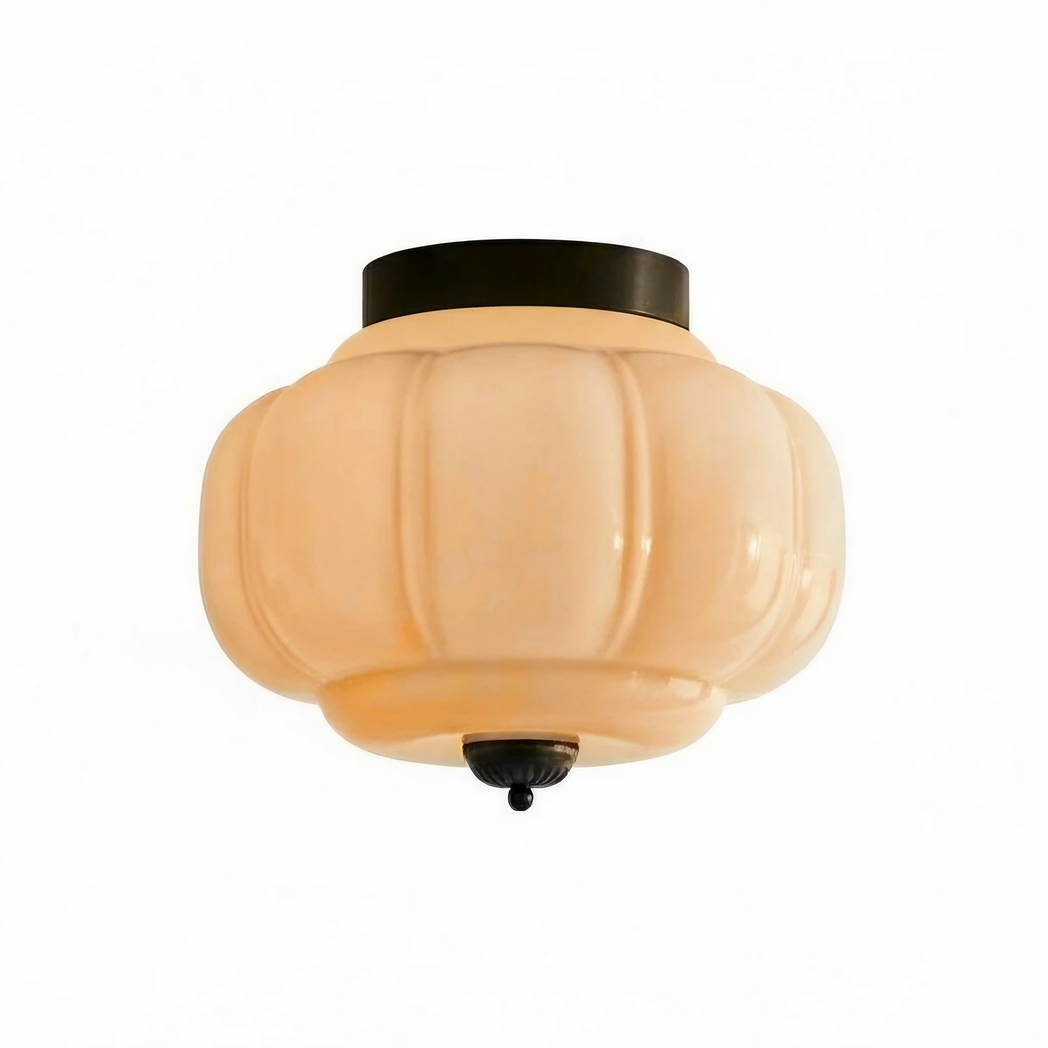 Eloise Ceiling Light - Elegant Retro Brass Ceiling Light for Living Room G55