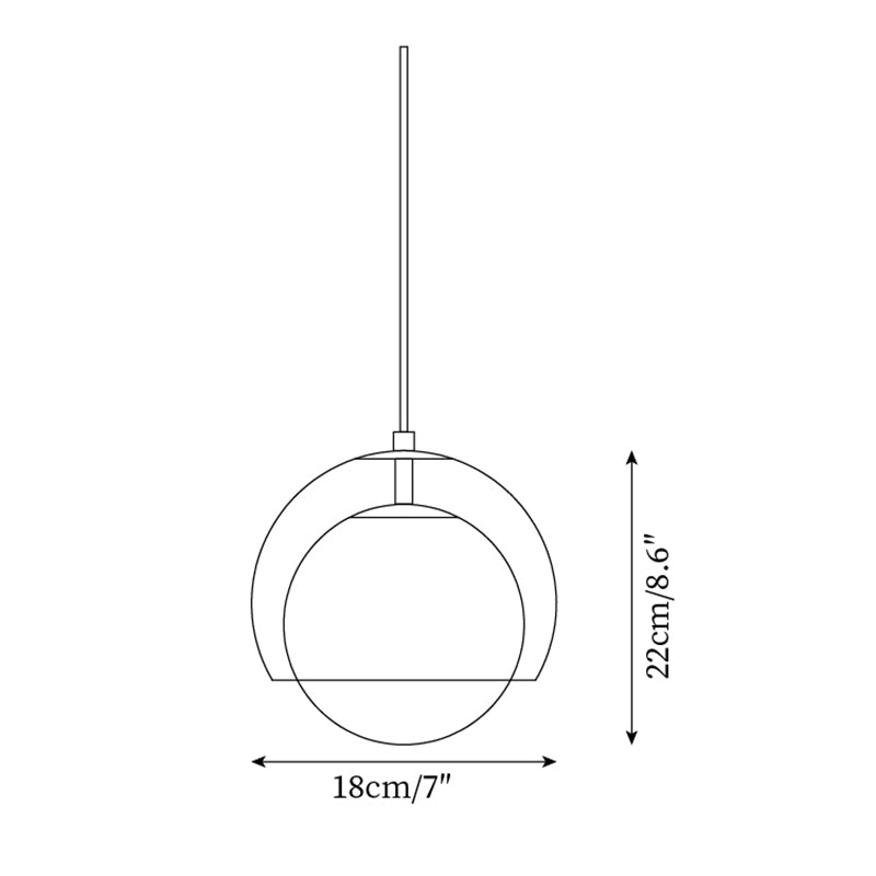 Misty Pendant Lamp T1263