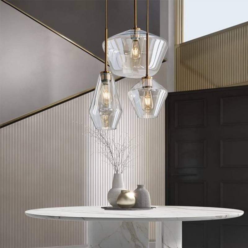 Modern Simple Glass Pendant Lamp