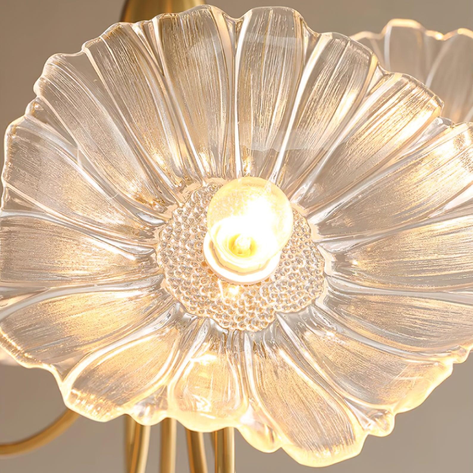 Murano Glass Flowers Ceiling Light P049