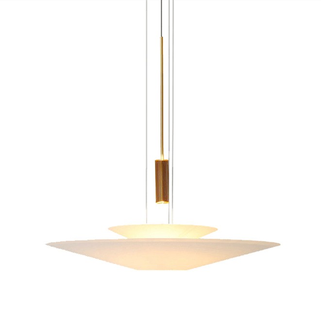 Plumeo Chandelier - Modern Layered LED Pendant for Living Room