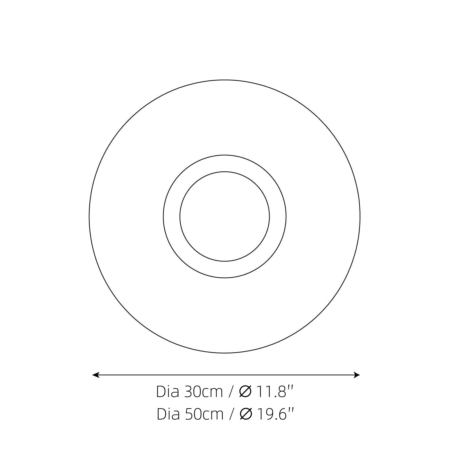 Round Simple Style Wall Light P009