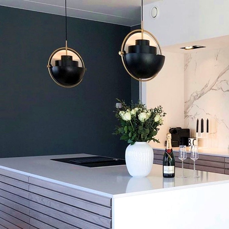 Multiva Pendant Light - Modern Metal Design for Living Room