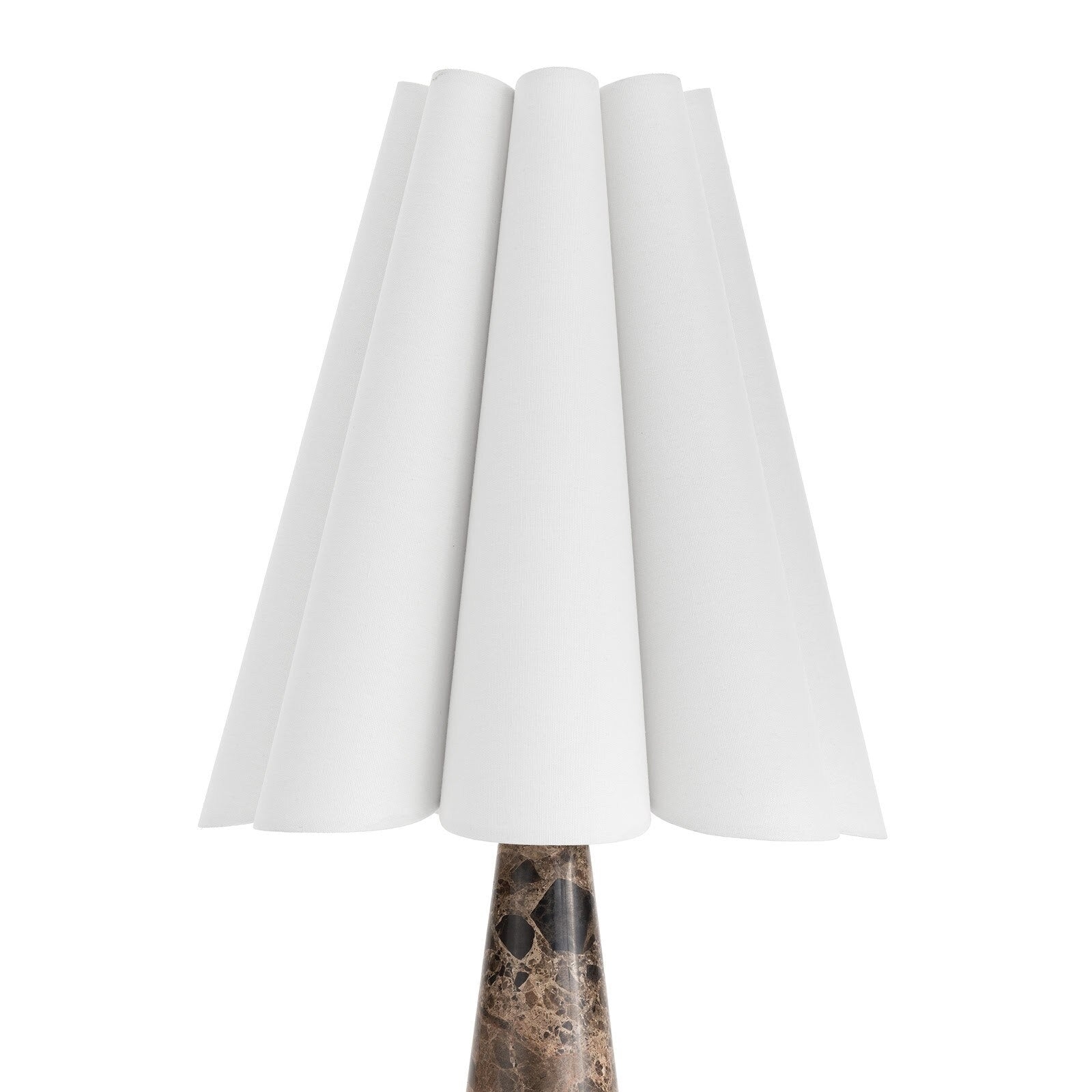Shadon Marble Pleated Table Lamp T1904