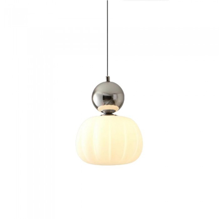 Ornavigo Cream Bauhaus Pumpkin Pendant — Living Room & Dining Area S199