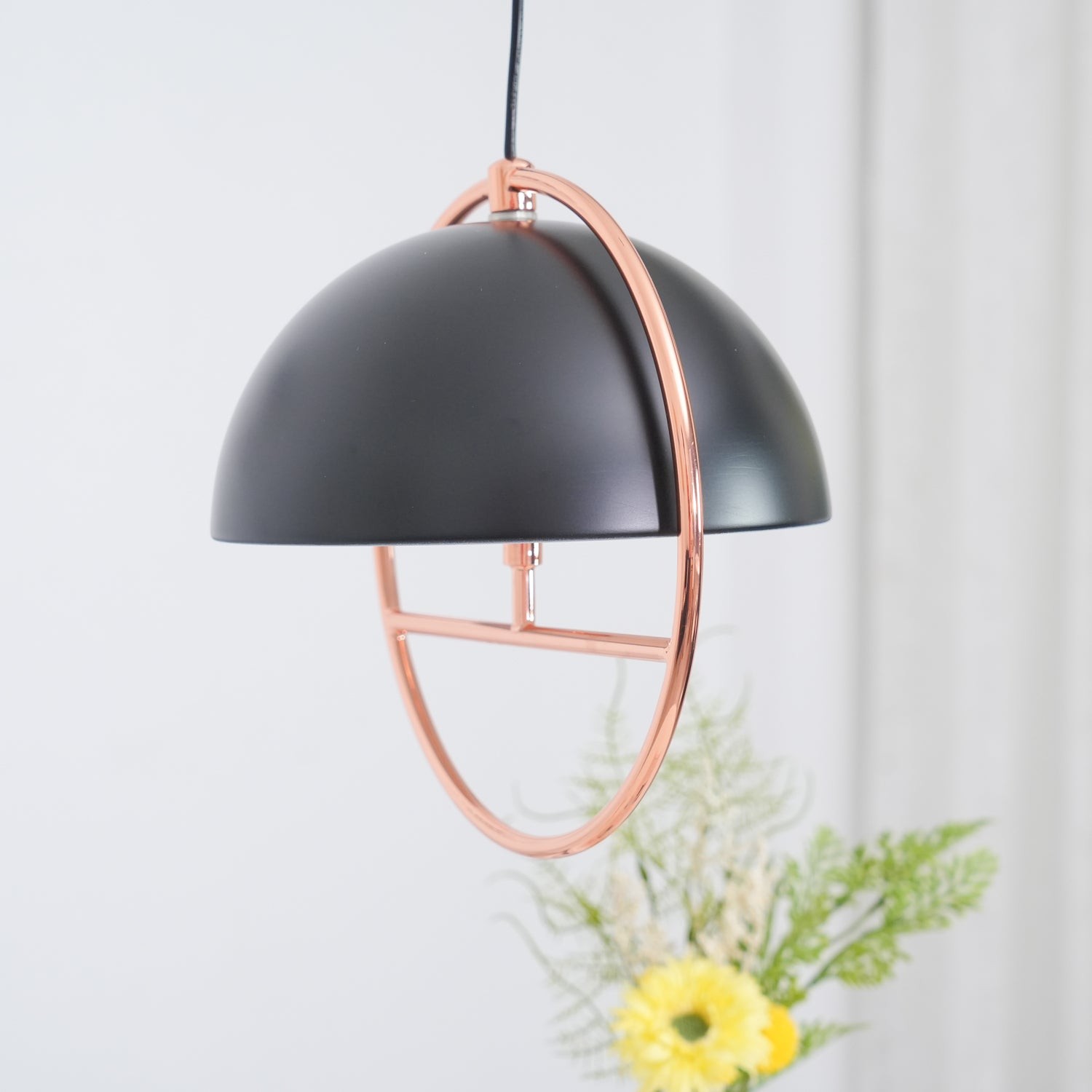 Nordic Hemispherical Ring Metal Pendant Lamp M448