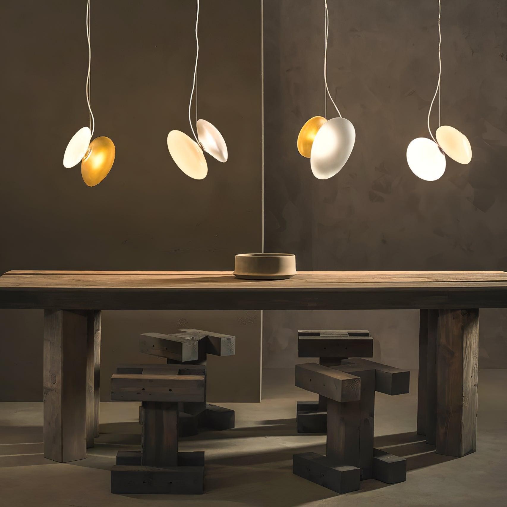 Translucent Frosted Glass Pendant Light M217