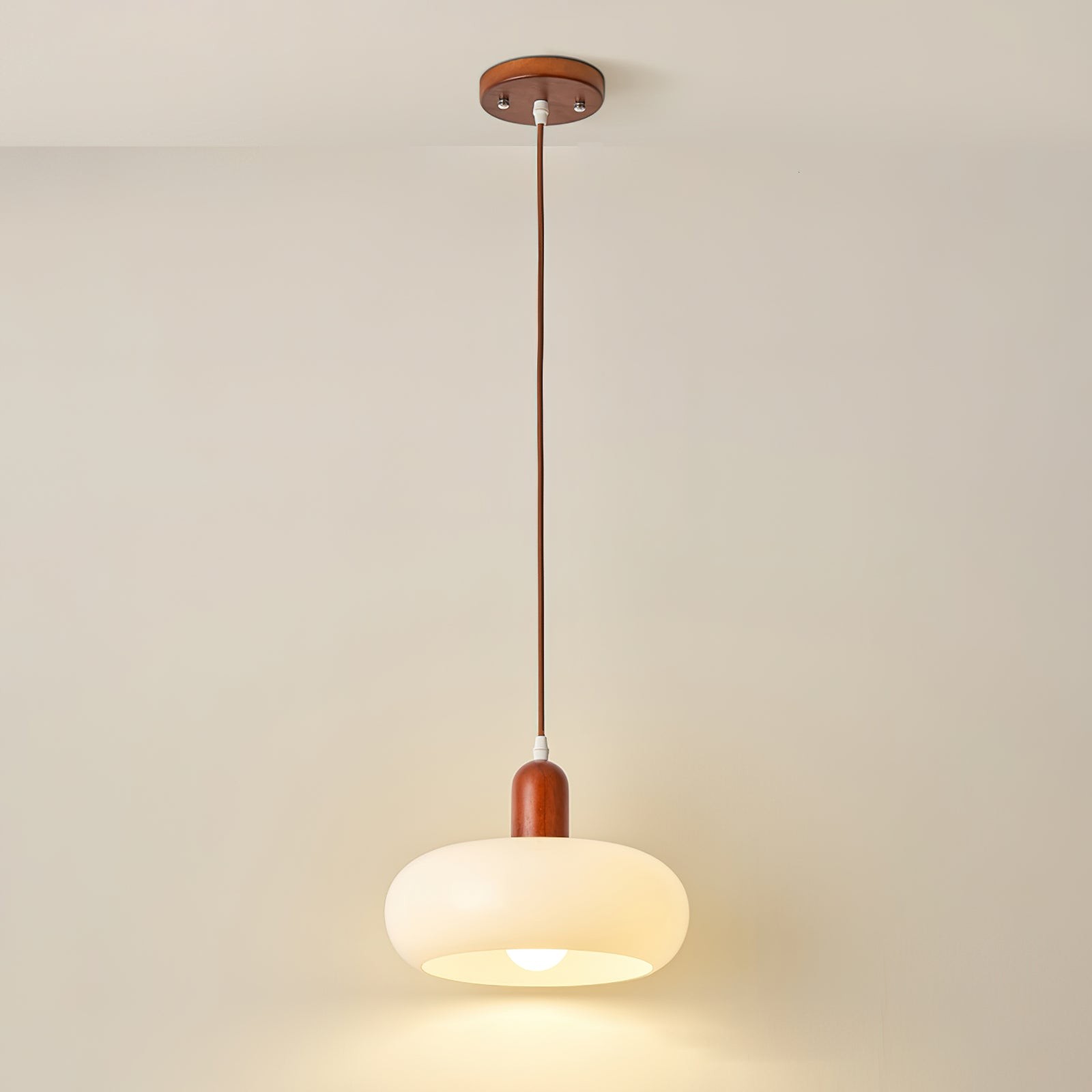 Mid Century Modern Glass Pot Pendant Lamp For Kitchen Island M235
