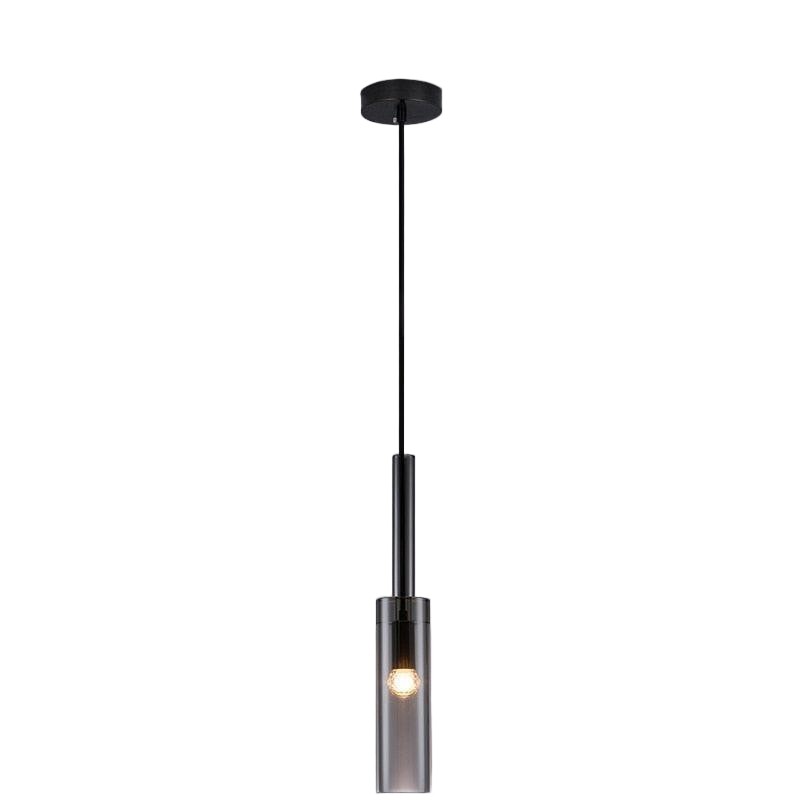 Modern Cylindrical Glass Pendant Light G42