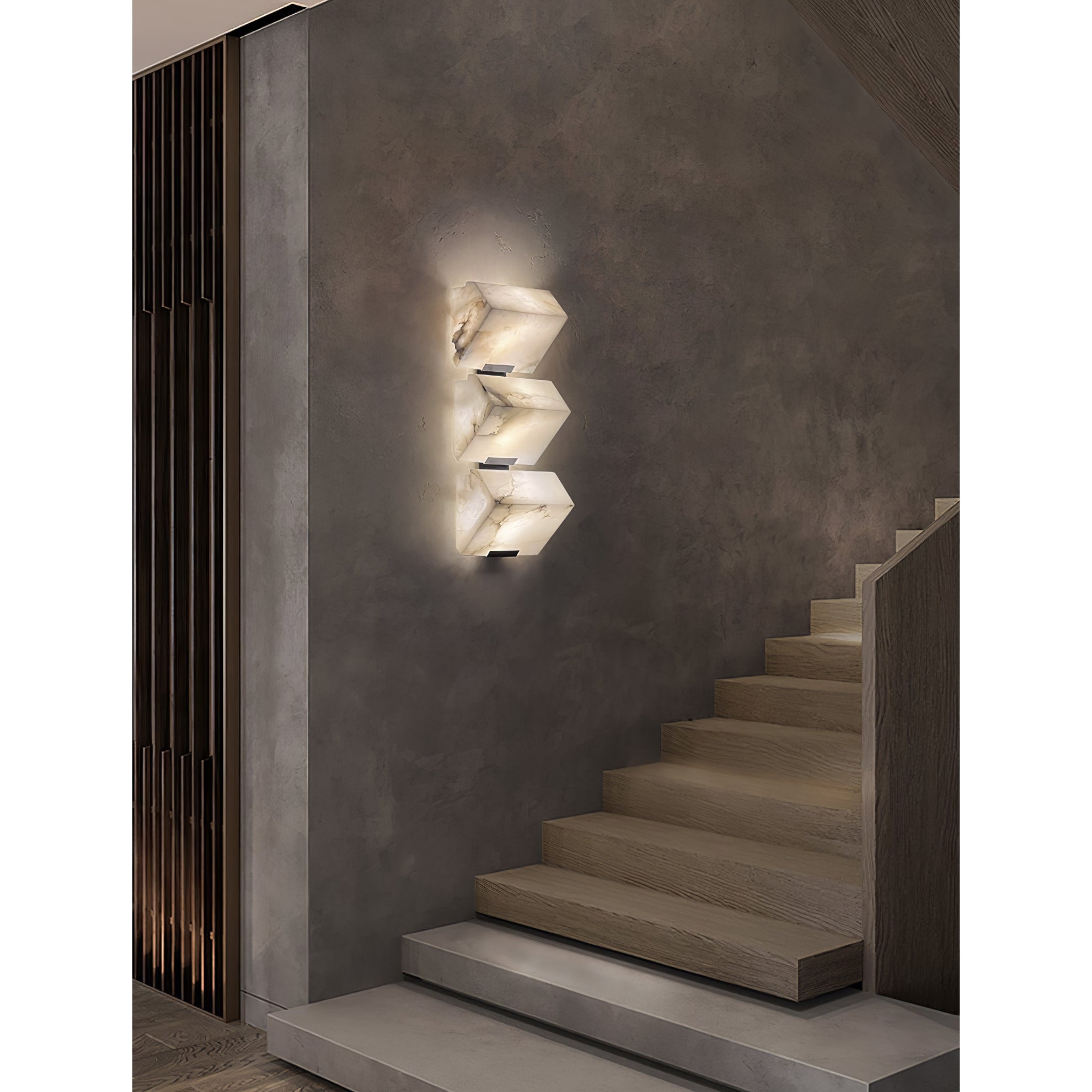 Alabaster Staircase Wall Lamp T1872