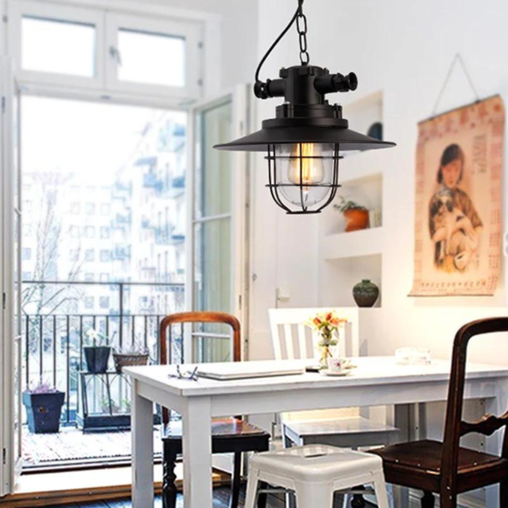 Brilliant Aluminum Industrial Pendant Light T2038