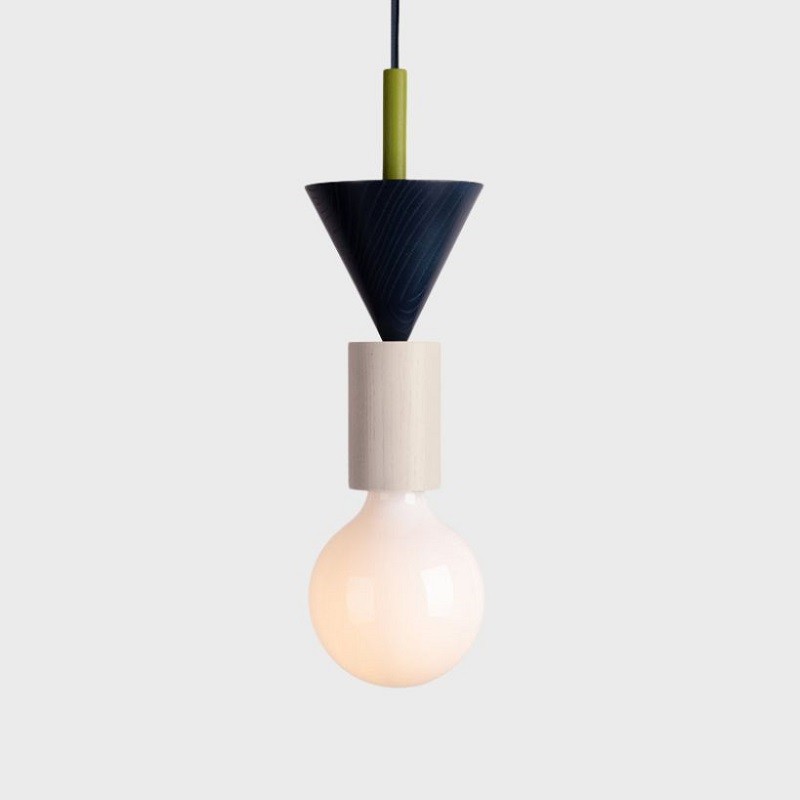 Creative Simple Wooden Pendant Light S155