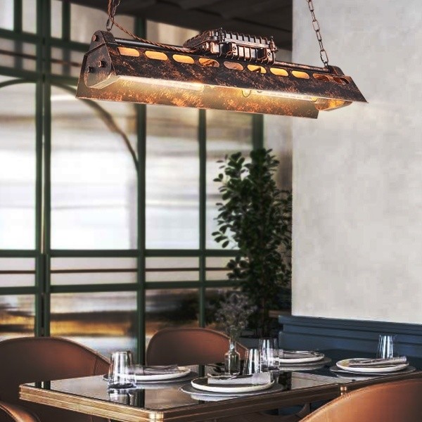 Vintage Industrial Loft Chandelier - Steampunk Style Lighting S222
