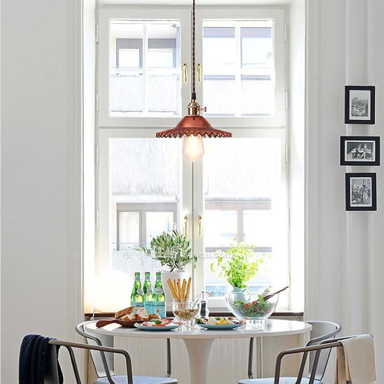 Exotic Vintage Glass Pendant Light