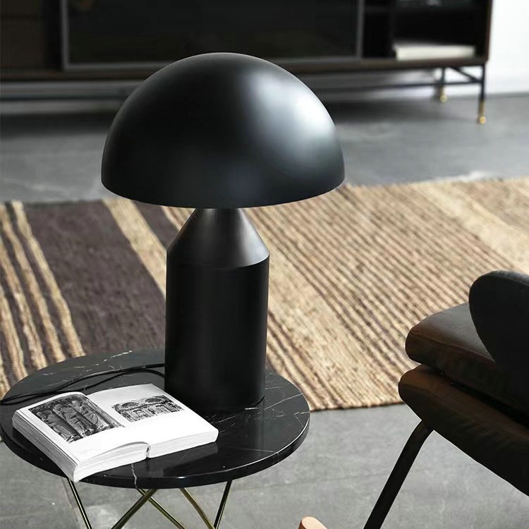 HaloVell Table Lamp Sculptural Dome - Modern Bedroom Lighting