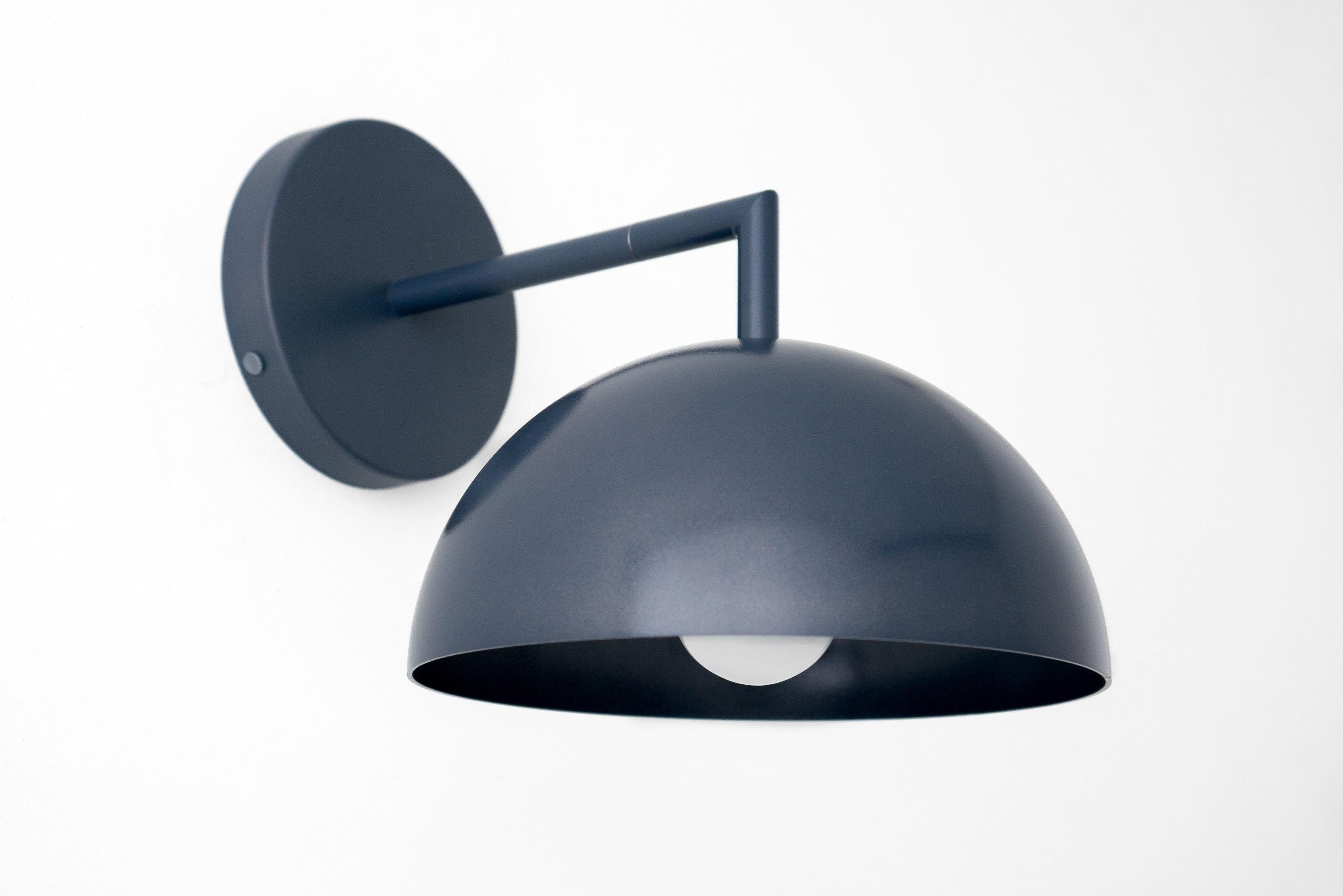 Metio Dome Minimalist Dome Sconce - Stylish Colorful Wall Light T377