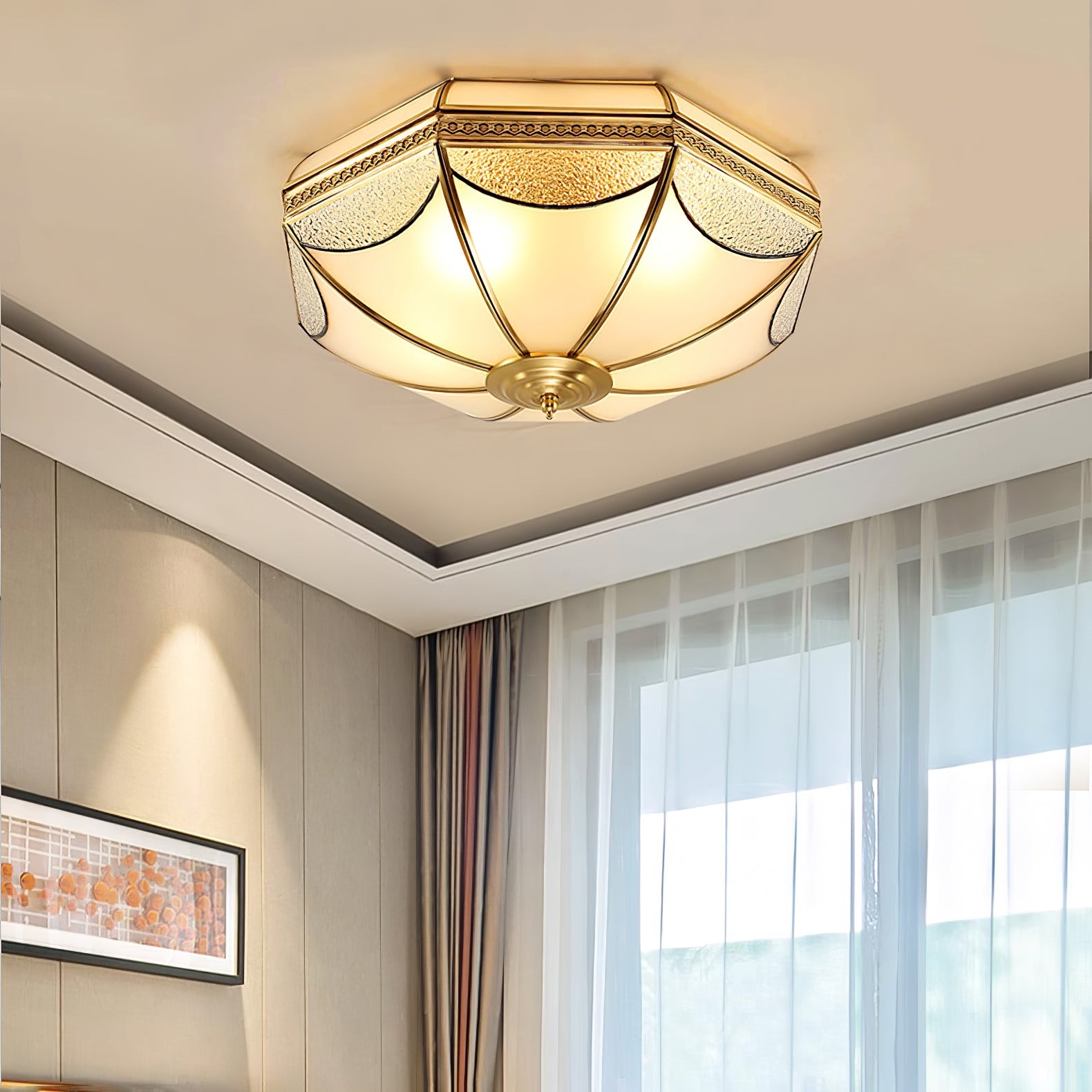 Warehouse Dome Shape Ceiling Lamp M397