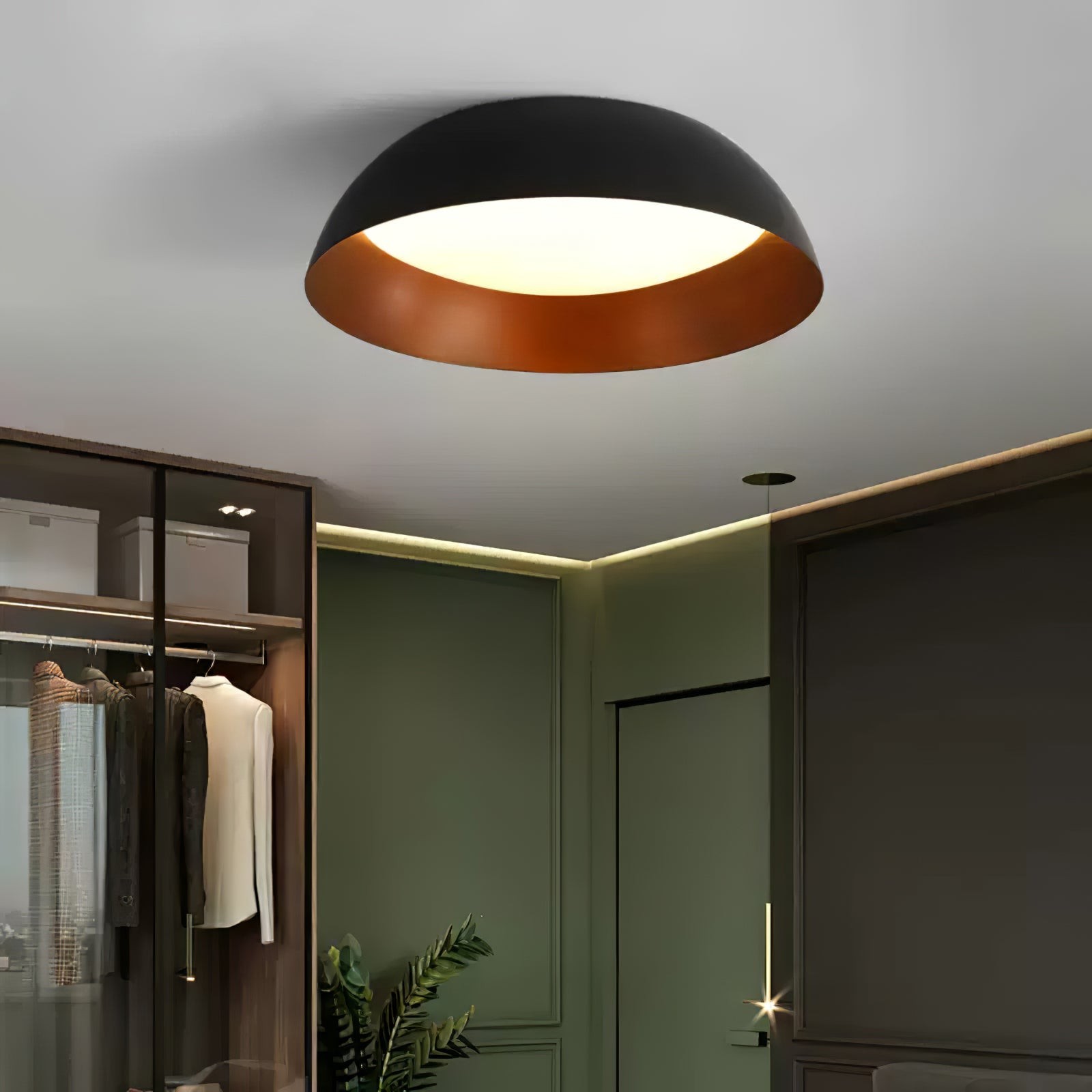 Italian Minimalist Bowl Ceiling Lamp M535