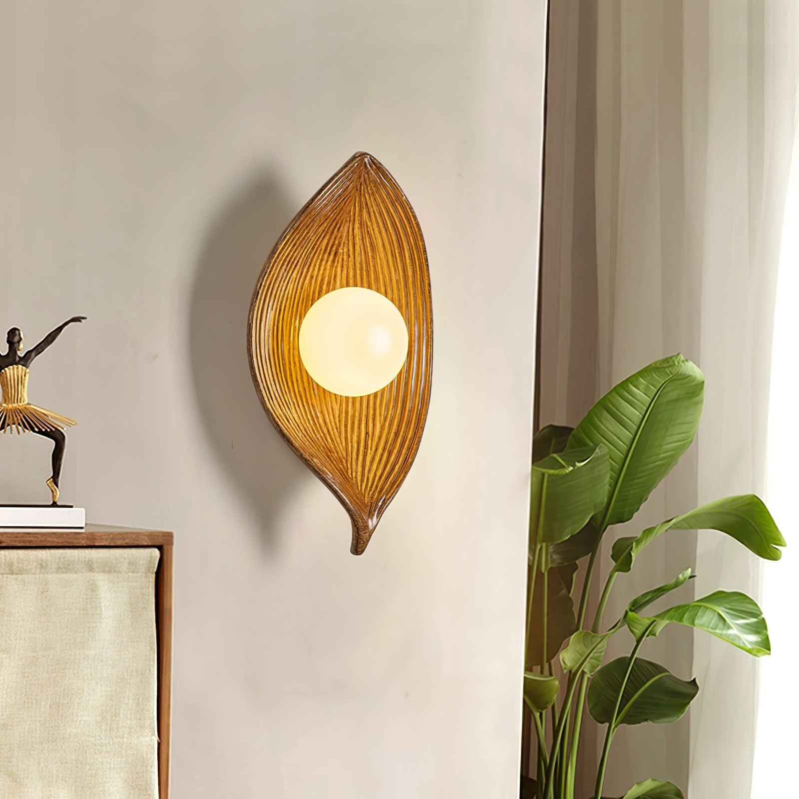 Leaf Canoe Wall Sconce M442